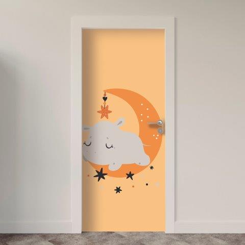 Adesivo de Porta Infantil & Baby