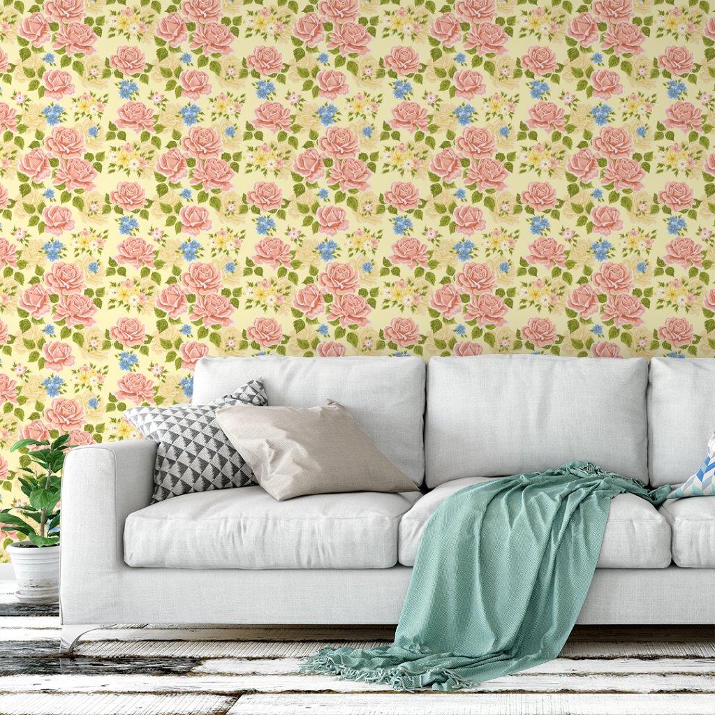 Papel de Parede Floral
