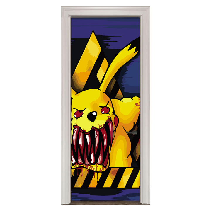 Adesivo de Porta Picachu