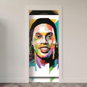 Adesivo de Porta Ronaldinho Gaúcho