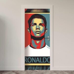 Adesivo de Porta Cristiano Ronaldo