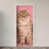 Adesivo de Porta Gatos