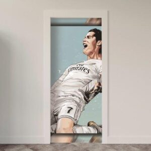 Adesivo de Porta Cristiano Ronaldo