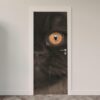 Adesivo de Porta Gatos