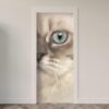 154.jpg Adesivo de Porta Gatos