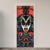 Adesivo de Porta Música Kiss