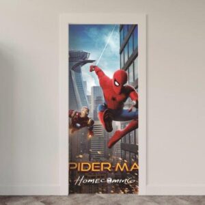 Adesivo de Porta Homem-Aranha