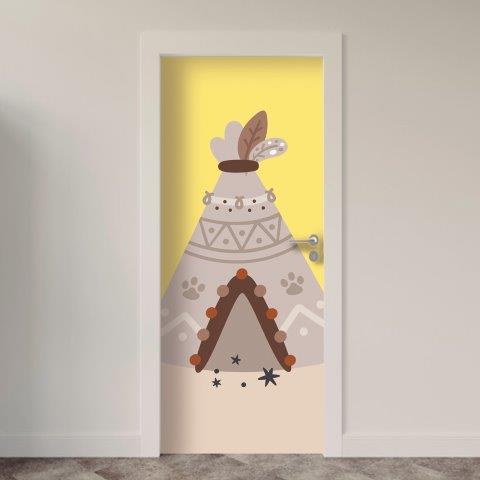 Adesivo de Porta Infantil & Baby