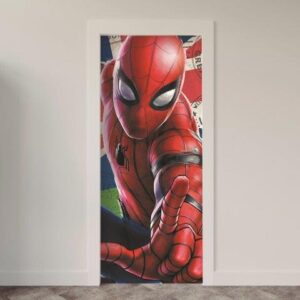 Adesivo de Porta Homem-Aranha