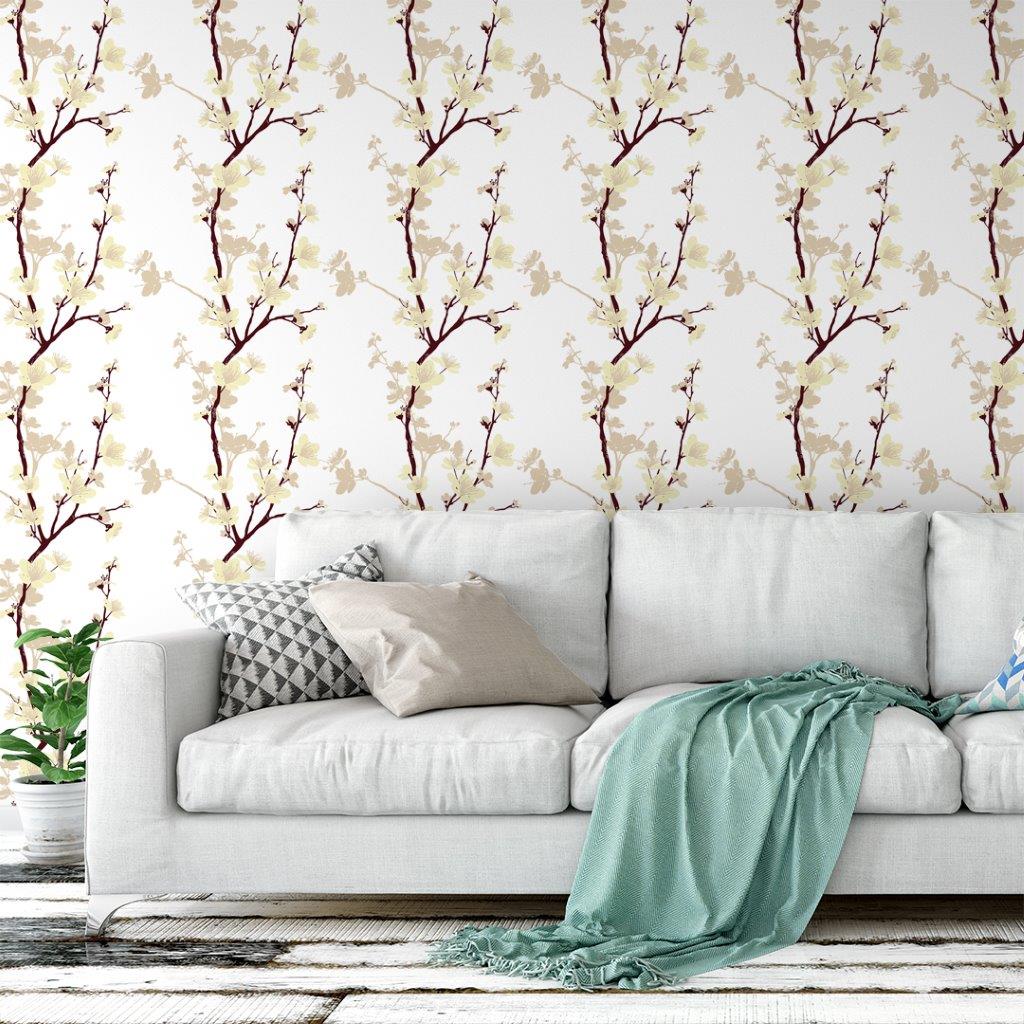 Papel de Parede Floral