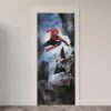 161-1.jpg Adesivo de Porta Homem-Aranha