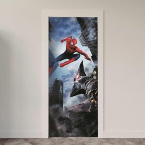 Adesivo de Porta Homem-Aranha