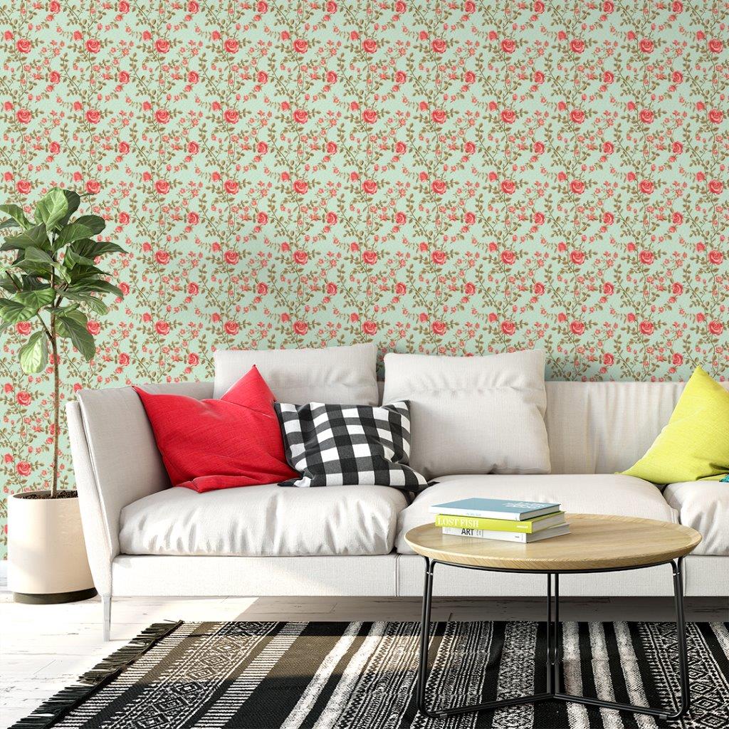Papel de Parede Floral