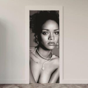 162-2.jpg Adesivo de Porta Música Rhianna