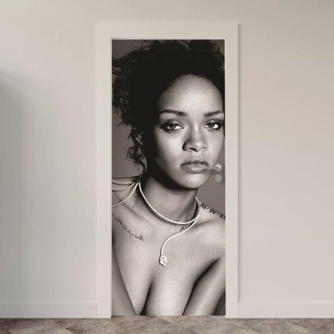 Adesivo de Porta Música Rhianna