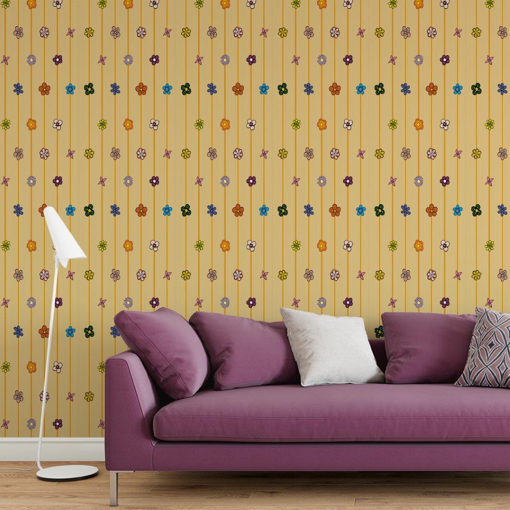 Papel de Parede Floral