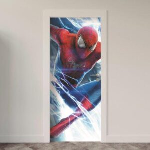 Adesivo de Porta Homem-Aranha
