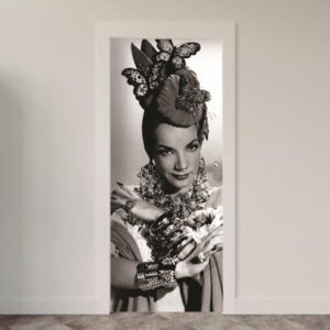 167-1.jpg Adesivo de Porta Música Carmen Miranda
