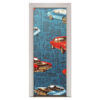 Adesivo de Porta Carros Estampa Cod.17