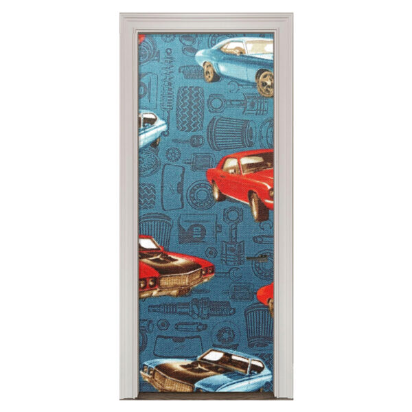 Adesivo de Porta Carros Estampa Cod.17