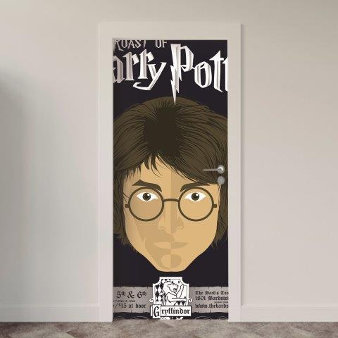 Adesivo de Porta Cinema Harry Potter