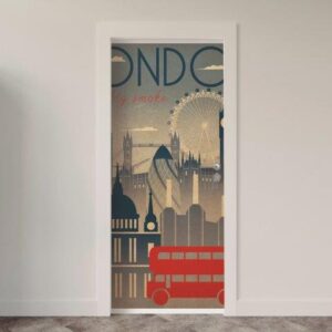 Adesivo de Porta Londres