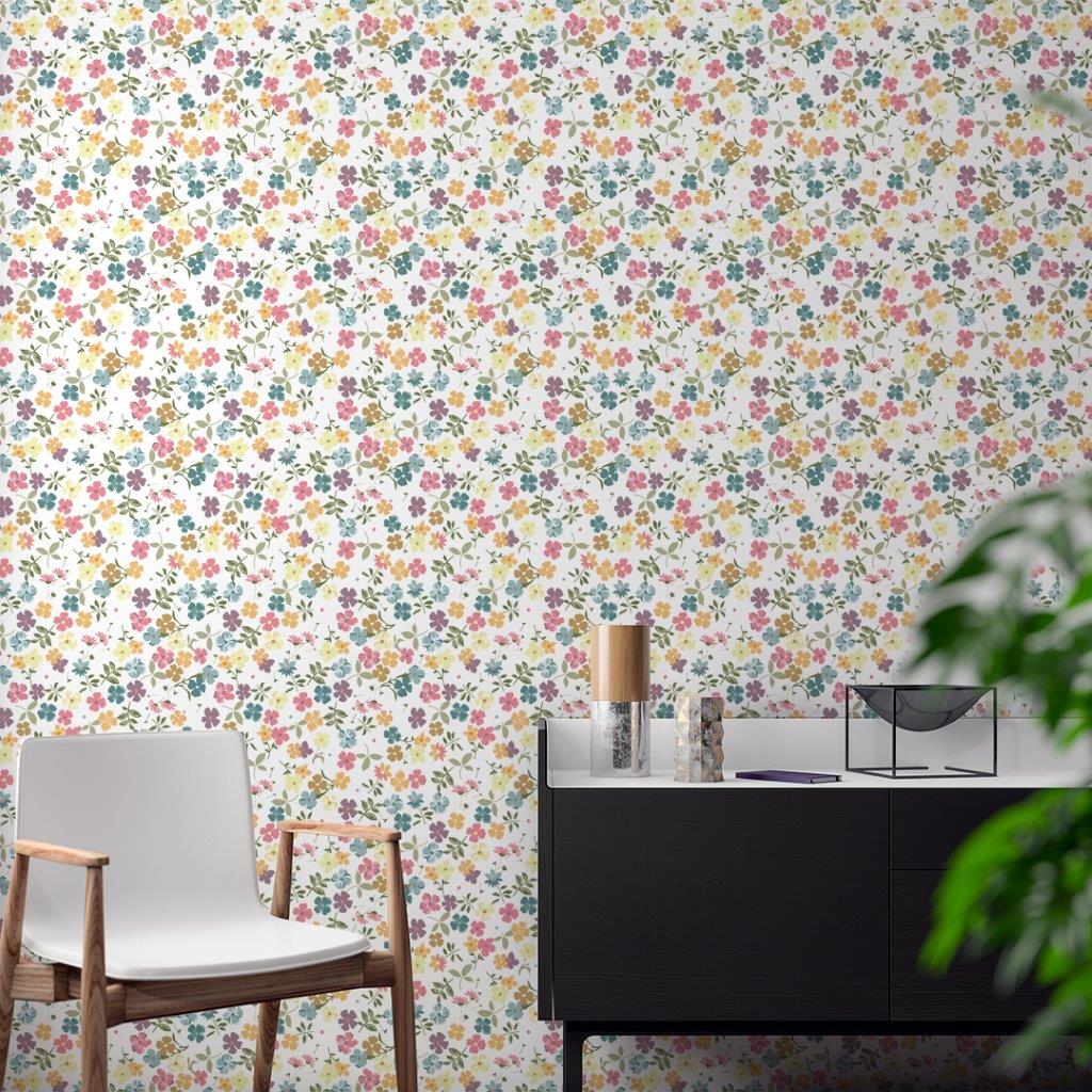 Papel de Parede Floral