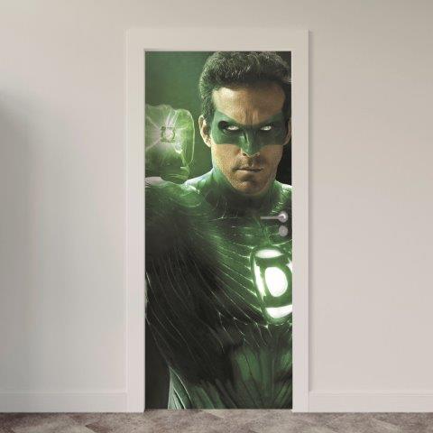 171-1.jpg Adesivo de Porta Comic Lanterna Verde