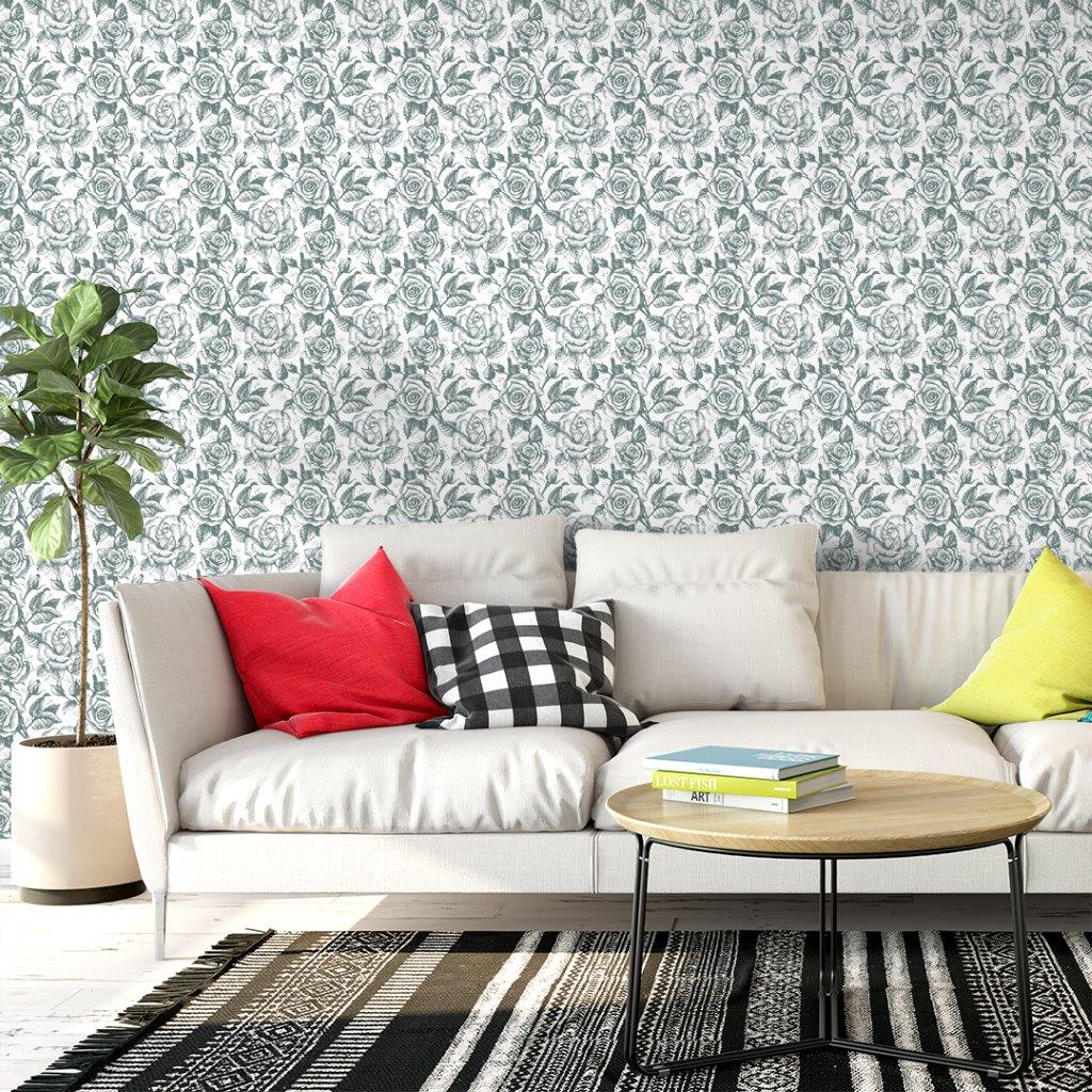 Papel de Parede Floral