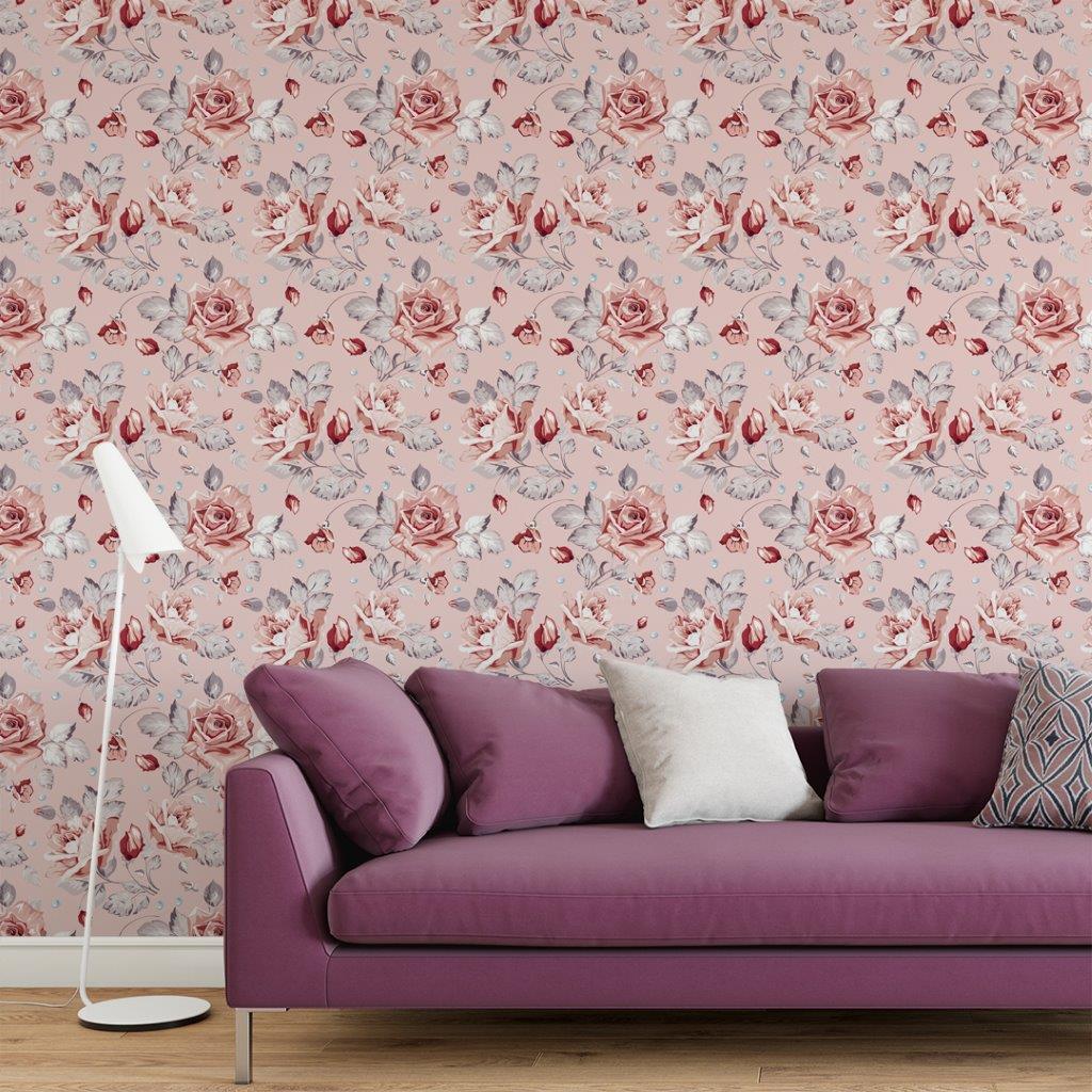Papel de Parede Floral