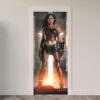 177-1.jpg Adesivo de Porta Comic Liga da Justiça