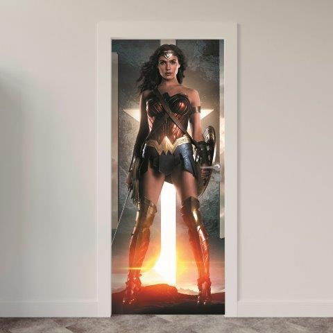 177-1.jpg Adesivo de Porta Comic Liga da Justiça