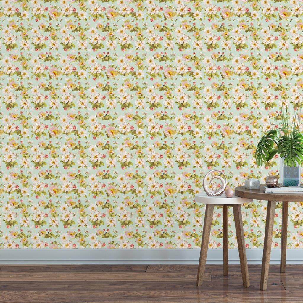 Papel de Parede Floral