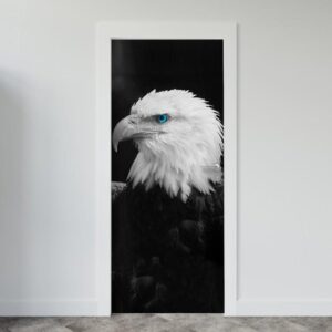 178.jpg Adesivo de Porta Águia Americana