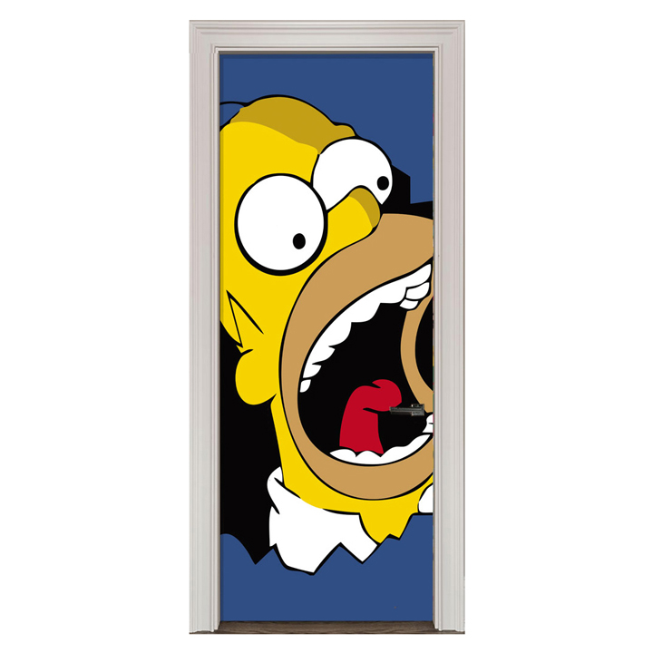Adesivo de Porta Homer Simpson