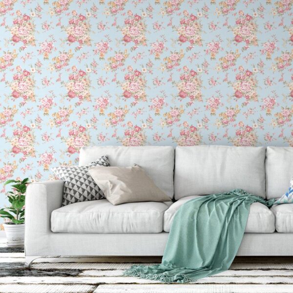 182-2.jpg Papel de Parede Floral