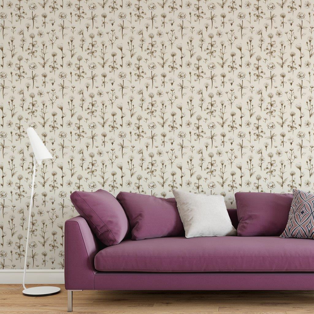 Papel de Parede Floral