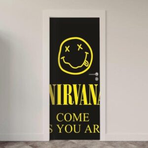 Adesivo de Porta Música Nirvana