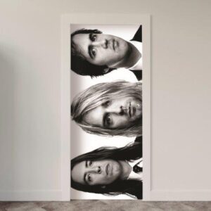 Adesivo de Porta Música Nirvana