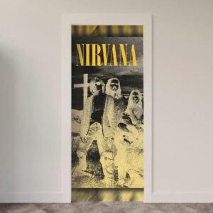 Adesivo de Porta Música Nirvana