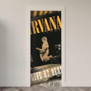 Adesivo de Porta Música Nirvana