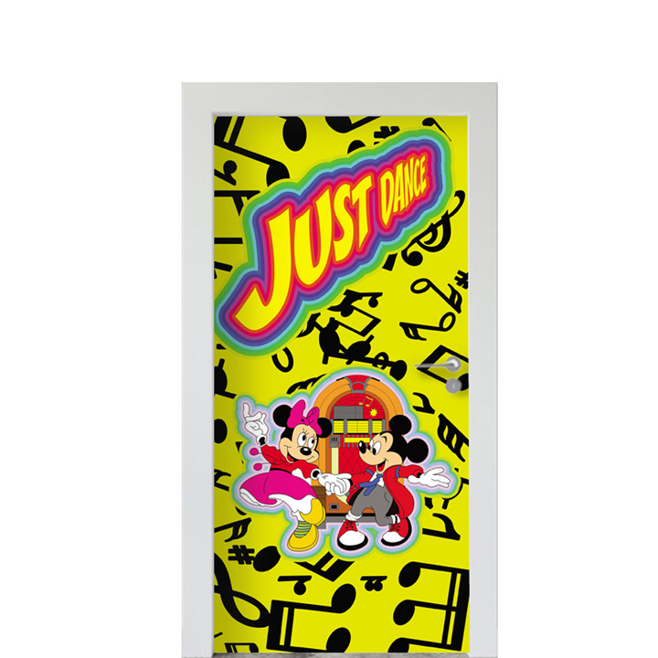 Adesivo de Porta Mickey E Minnie