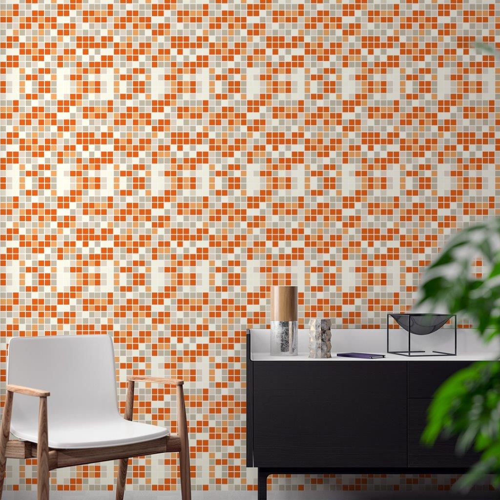 Papel de Parede Pastilhas
