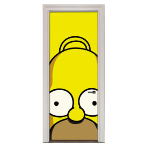 19-7.jpg Adesivo de Porta Homer Simpson