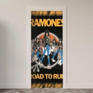 Adesivo de Porta Música Ramones