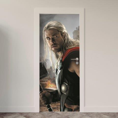 190.jpg Adesivo de Porta Comic Thor