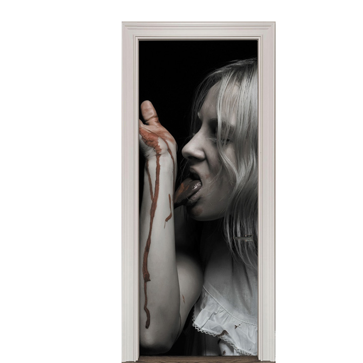 Adesivo de Porta Terror