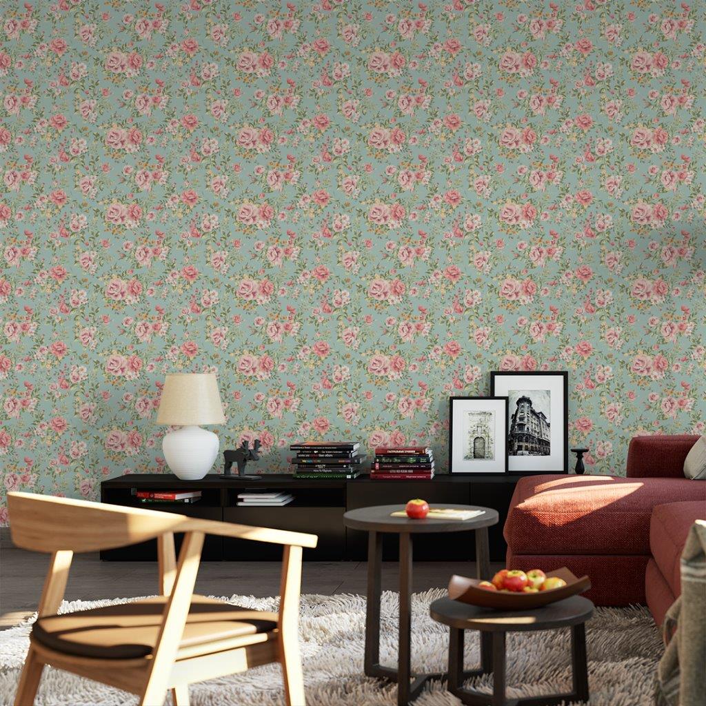 Papel de Parede Floral