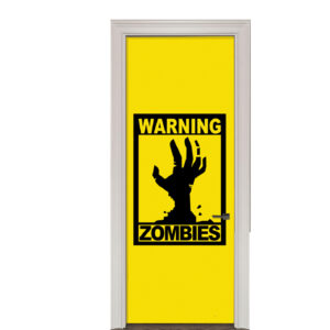 Adesivo de Porta Zumbis
