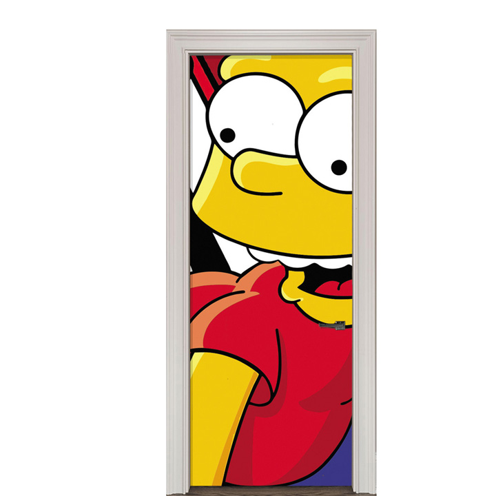 Adesivo de Porta Simpsons